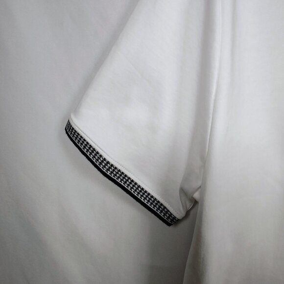 Denim & Flower Ricky Singh Men's XL White Short Sleeve T-Shirt NWT - Picture 6 of 9